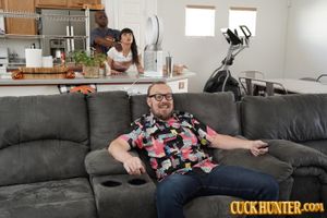 Petite Tattooed Wife Charlie Valentine Takes Big Cock In Cuckold - Photo 449