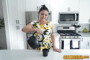 Busty 50s Housewife Claire Dames Gets Cuckold Creampie - Photo 450