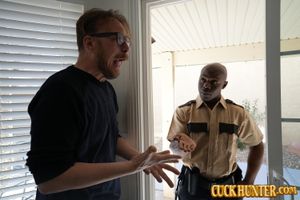Petite Wife Aften Opal Gets Big Dick Cuckold From Sheriff Officer - Photo 264