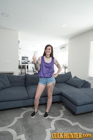 Petite Girlfriend Luna Lovely Takes Big Dick Cuckold Creampie - Photo 341