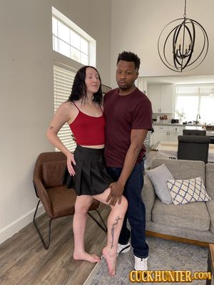 Horny Wife Raven Vice Picks Up Big Dick Cuckold At Airport - Photo 70