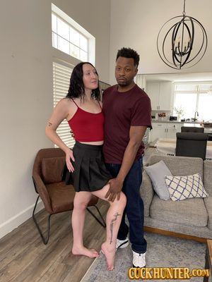 Horny Wife Raven Vice Picks Up Big Dick Cuckold At Airport - Photo 71