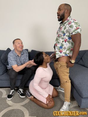 Ebony Babe Kaiya Rose Gets Cuckold On Vacation - Photo 81