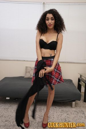 Big Tits Ebony Wife Ginger Bytes Cuckolds Cheating Husband - Photo 45