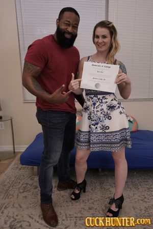 Wife Ray Ray Gets Big Black Cock Cuckold For Graduation - Photo 126