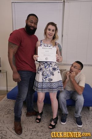 Wife Ray Ray Gets Big Black Cock Cuckold For Graduation - Photo 127