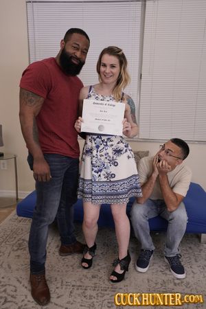 Wife Ray Ray Gets Big Black Cock Cuckold For Graduation - Photo 128