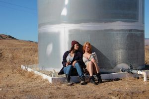 Hot teens have pussy licking fun in the desert - Photo 286