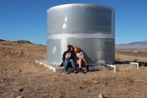 Hot teens have pussy licking fun in the desert - Photo 306