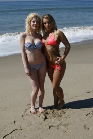Blonde Teen Friends Unwind After The Beach - Photo 166