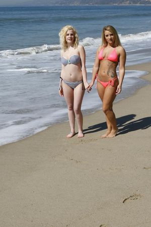 Blonde Teen Friends Unwind After The Beach - Photo 193