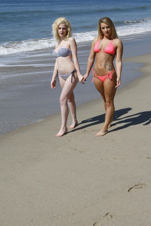 Blonde Teen Friends Unwind After The Beach - Photo 194