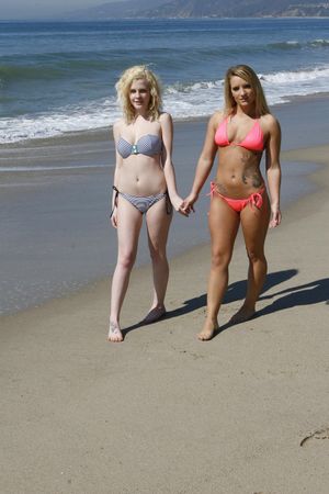 Blonde Teen Friends Unwind After The Beach - Photo 195
