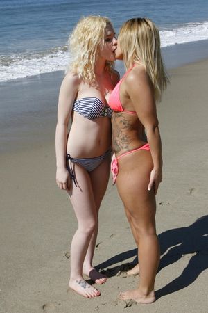 Blonde Teen Friends Unwind After The Beach - Photo 203