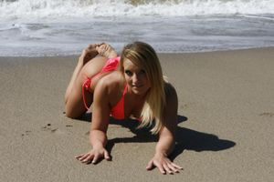 Blonde Teen Friends Unwind After The Beach - Photo 245