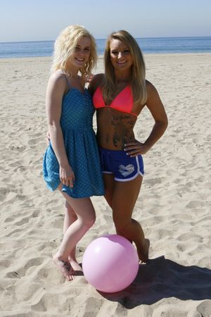 Blonde Teen Friends Unwind After The Beach - Photo 47
