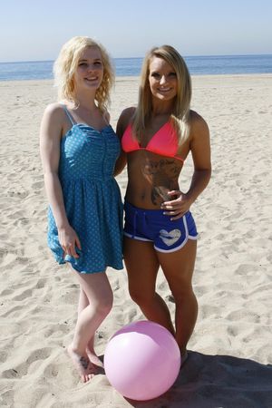 Blonde Teen Friends Unwind After The Beach - Photo 48
