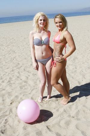 Blonde Teen Friends Unwind After The Beach - Photo 58