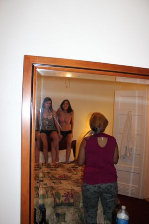 Teen Beauties Bathe Together In The Hotel - Photo 103