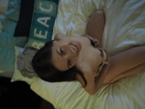Latina Lesbian Seduces Her Visiting Friend - Photo 125