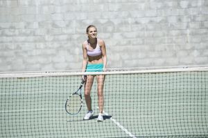 Petite Athletic Teen Double Teamed By MILFs - Photo 545