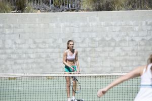 Petite Athletic Teen Double Teamed By MILFs - Photo 551