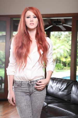 Sex Deprived Housewife Seduced By Redhead Lesbian - Photo 73