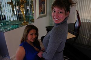 Lesbian Latina Teen Wants Her Piano Teacher - Photo 16