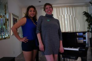 Lesbian Latina Teen Wants Her Piano Teacher - Photo 18