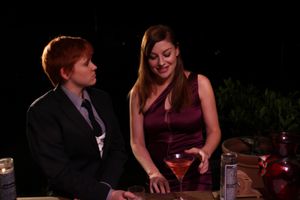 Redhead Lesbian Impresses Lingerie Beauty - Photo 583