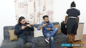 Iara India Gets Double Teamed by Two Friends in Hotel Threesome - Photo 149