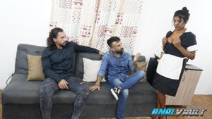 Iara India Gets Double Teamed by Two Friends in Hotel Threesome - Photo 155