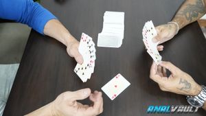 While her husband plays cards, Natzinha seduces his friend and ends up stuffed with cock in both holes - Photo 112