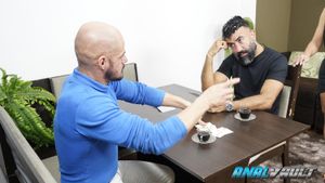 While her husband plays cards, Natzinha seduces his friend and ends up stuffed with cock in both holes - Photo 135