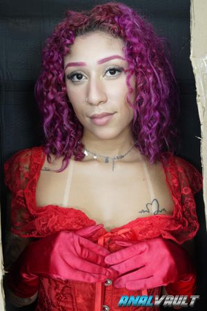 Join as Tiffany, a fiery redhead, gets double-penetrated by two horny friends who can't resist her lifelike sex doll charms - Photo 16