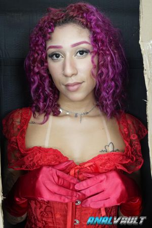 Join as Tiffany, a fiery redhead, gets double-penetrated by two horny friends who can't resist her lifelike sex doll charms - Photo 17