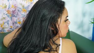 Bubble Butt Latina Gets Ass Licked By Her Lesbian Lover - Photo 42