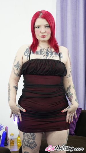 Hot Tattooed Redhead Massage Her Friend and Hot Lesbian Sex - Photo 133