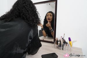 Mistress Rebecca Santos Dominates Miss Naty With Anal Toys - Photo 240