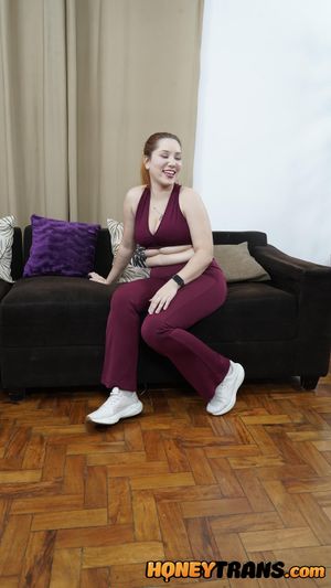 Jogging Date Turns into Steamy Trans Latina Sex - Photo 175