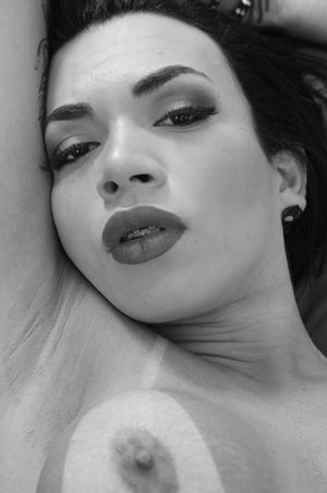 Lingerie latina enjoys teasing herself to climax - Photo 107