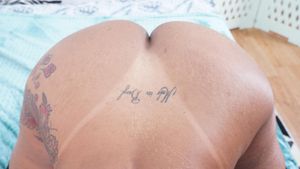 Fishnet Lingerie Latina TS Masturbation - Photo 171