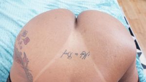 Fishnet Lingerie Latina TS Masturbation - Photo 172