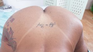 Fishnet Lingerie Latina TS Masturbation - Photo 175