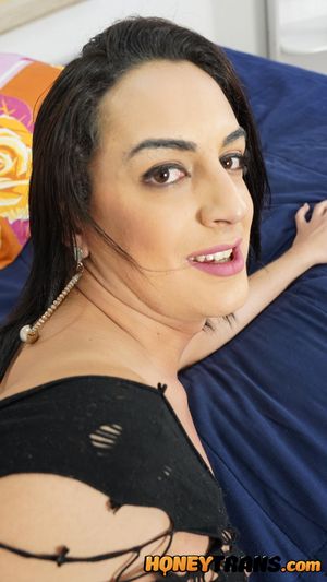 Petite Teen Transsexual Arielly Miller Needs To Stroke - Photo 88