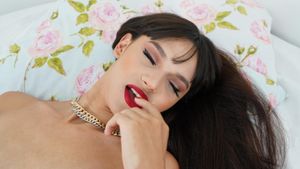 Trans Bianca Mors Cums While Her Lover Gives Her Anal - Photo 434