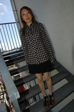 Petite Japanese MILF has her pussy bush filled with creampie - Photo 22