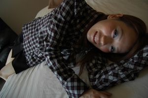 Petite Japanese MILF has her pussy bush filled with creampie - Photo 56