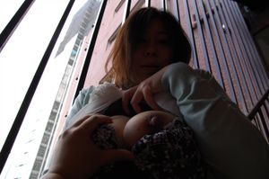 Japanese cougar bares it all to have her pussy drilled - Photo 77