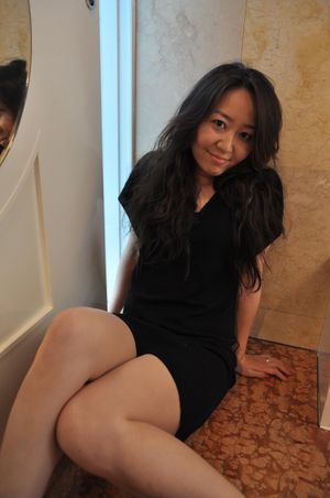 Japanese MILF gets her hairy pussy filled with cum - Photo 67